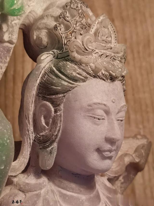 翡翠|千万级翡翠观音,翡翠牛人经典返工力作!