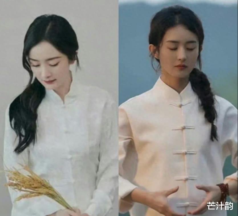 杨幂穿搭风格变化大,新中式穿搭被吐槽,前夫刘恺威已开始新生活