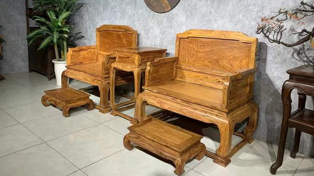 |无拼、无补，无白皮！独板黄花梨家具值得收藏