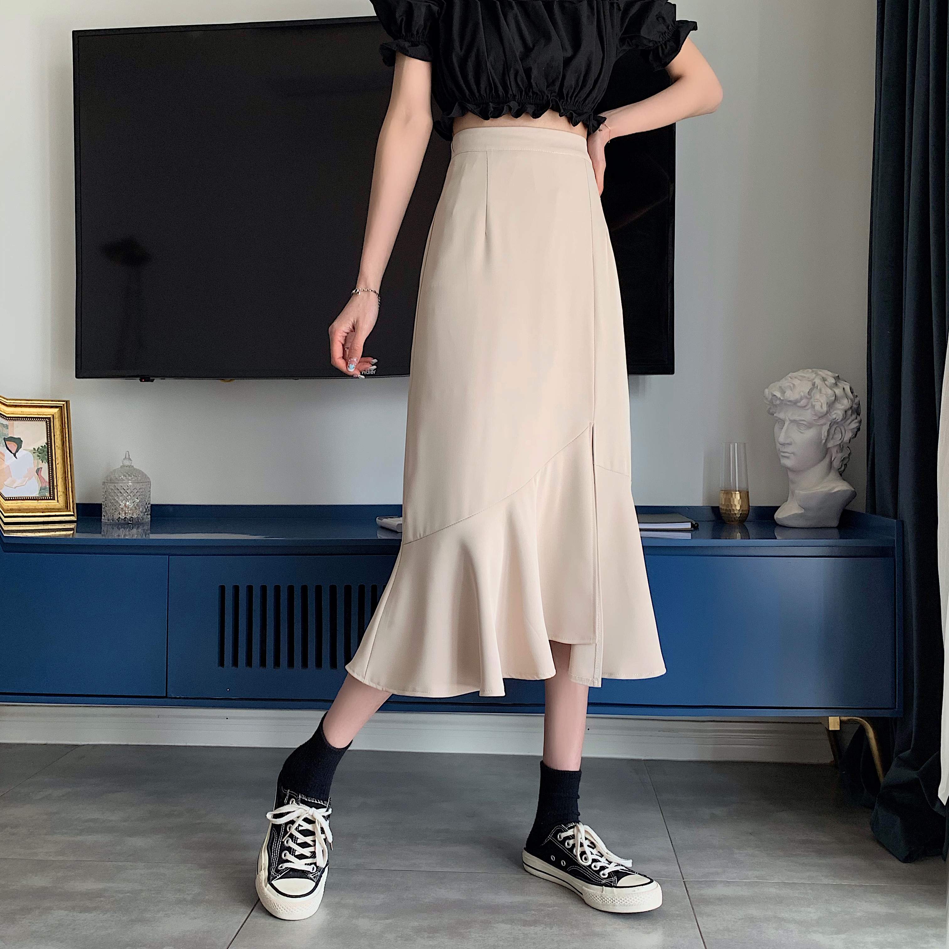 甜美可爱,温柔浪漫,"半身裙"才是适合的 - 时尚资讯(主打网)