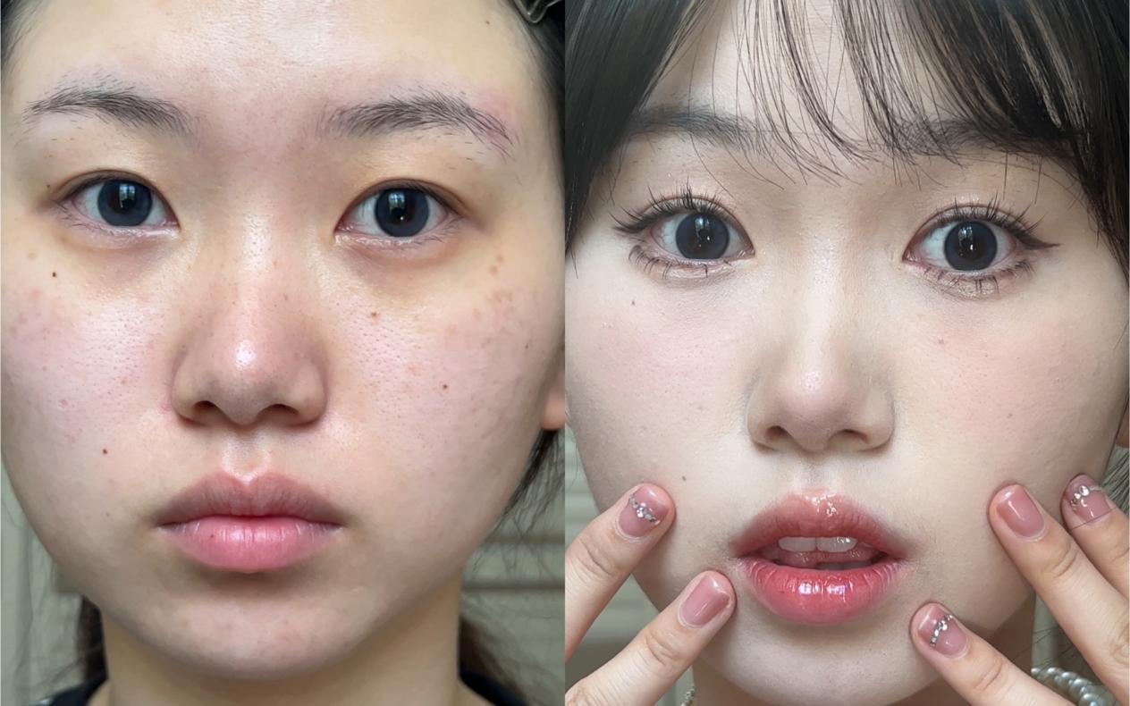 “白开水”化妆，谁画谁好看，伪素颜神器