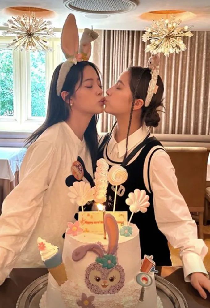 欧阳娜娜|陈冠希为欧阳娜娜庆23岁生日,俩人深交多年感情好,网友羡慕友谊