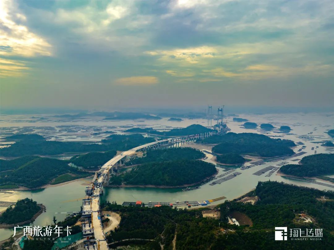 灵山|见证伟大！平陆运河沿岸最新进度和美景实拍！| 广西旅游年卡