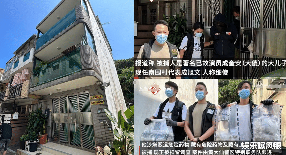 突发!大傻成奎安儿子涉毒被抓,重1公斤值24W,其子去世仅1年