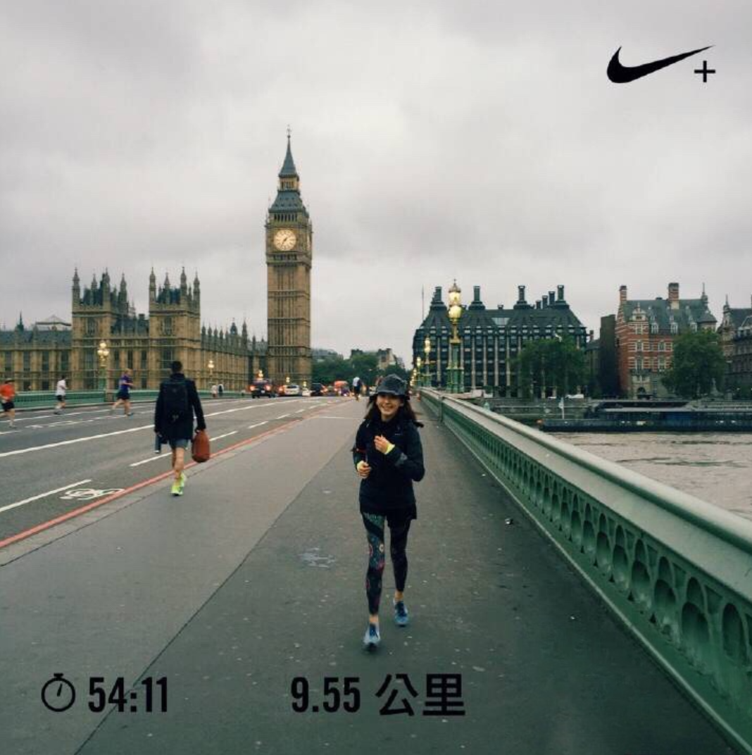 陈意涵马拉松未中签，她说：跑8公里也能开心到飞起！