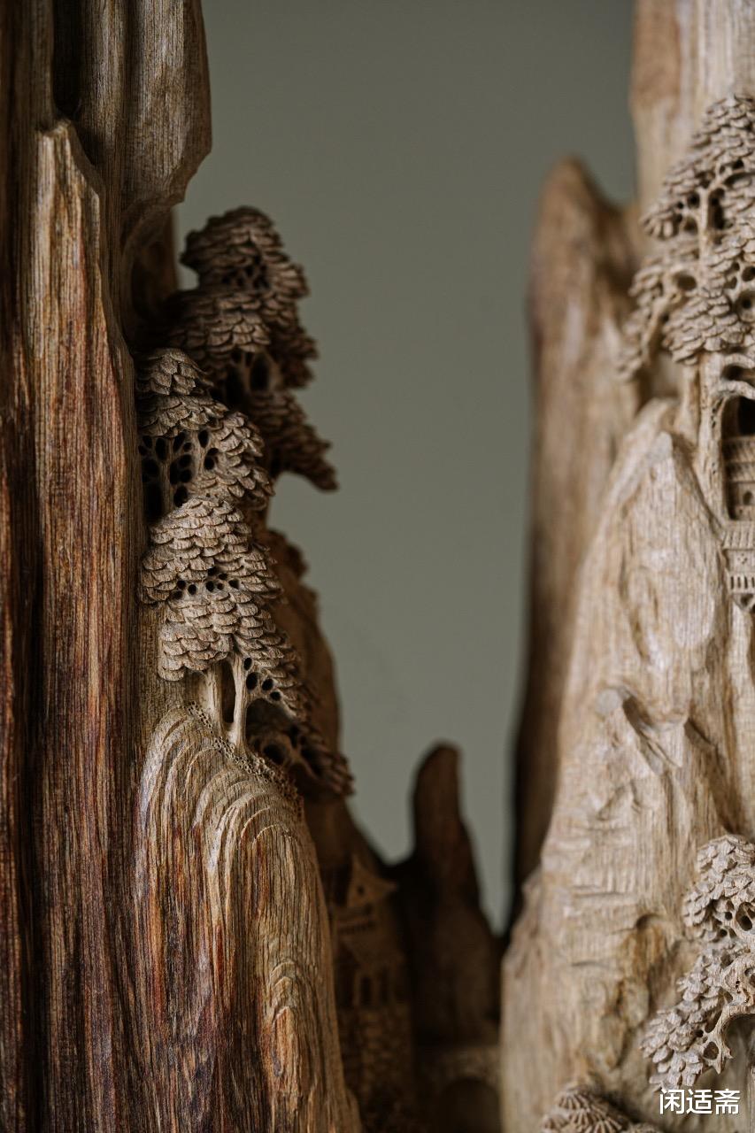 文莱沉香,隐世仙居,文房山子清赏