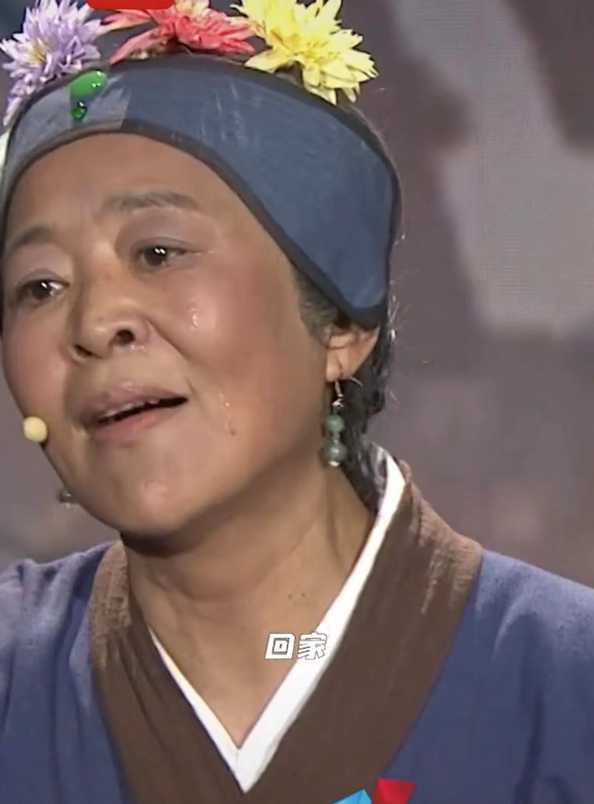 倪萍|倪萍演红楼刘姥姥引争议,眼泪鼻涕一起流,被指太煽情都是播音腔