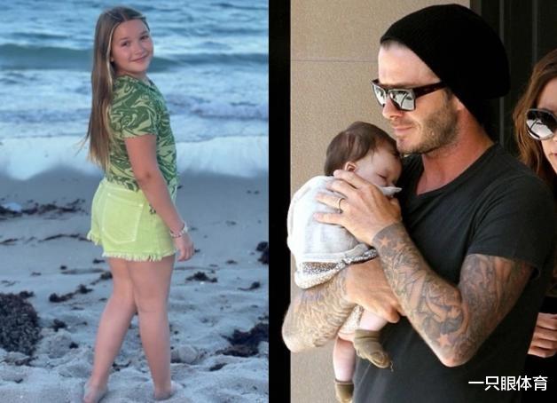 哈珀·贝克汉姆|11岁小七变美了,皮肤白皙!麻花辫好可爱,精致五官似贝克汉姆