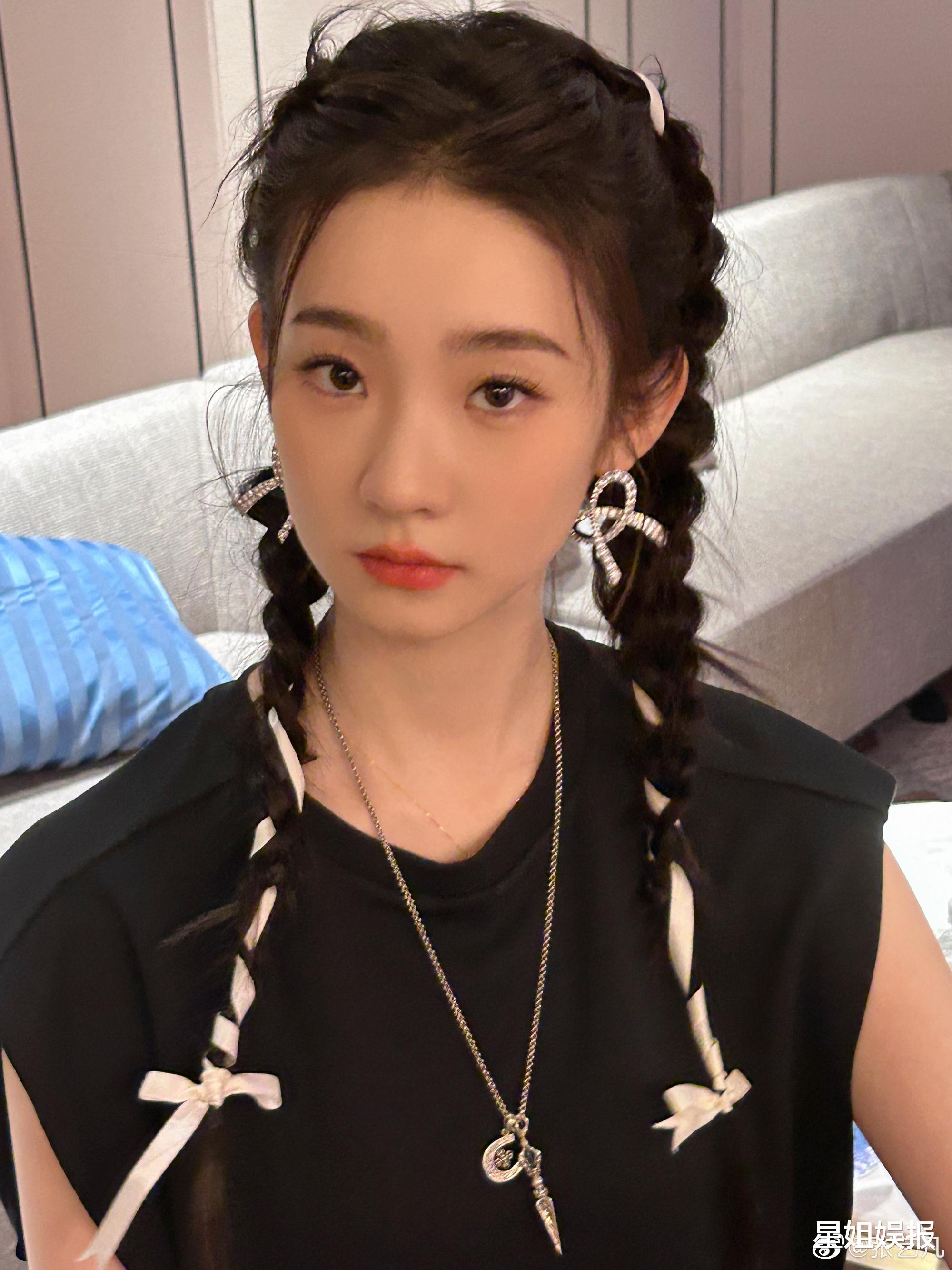 工作室 女明星的六一双马尾营业照！杨紫工作室审美一言难尽，任敏认不出
