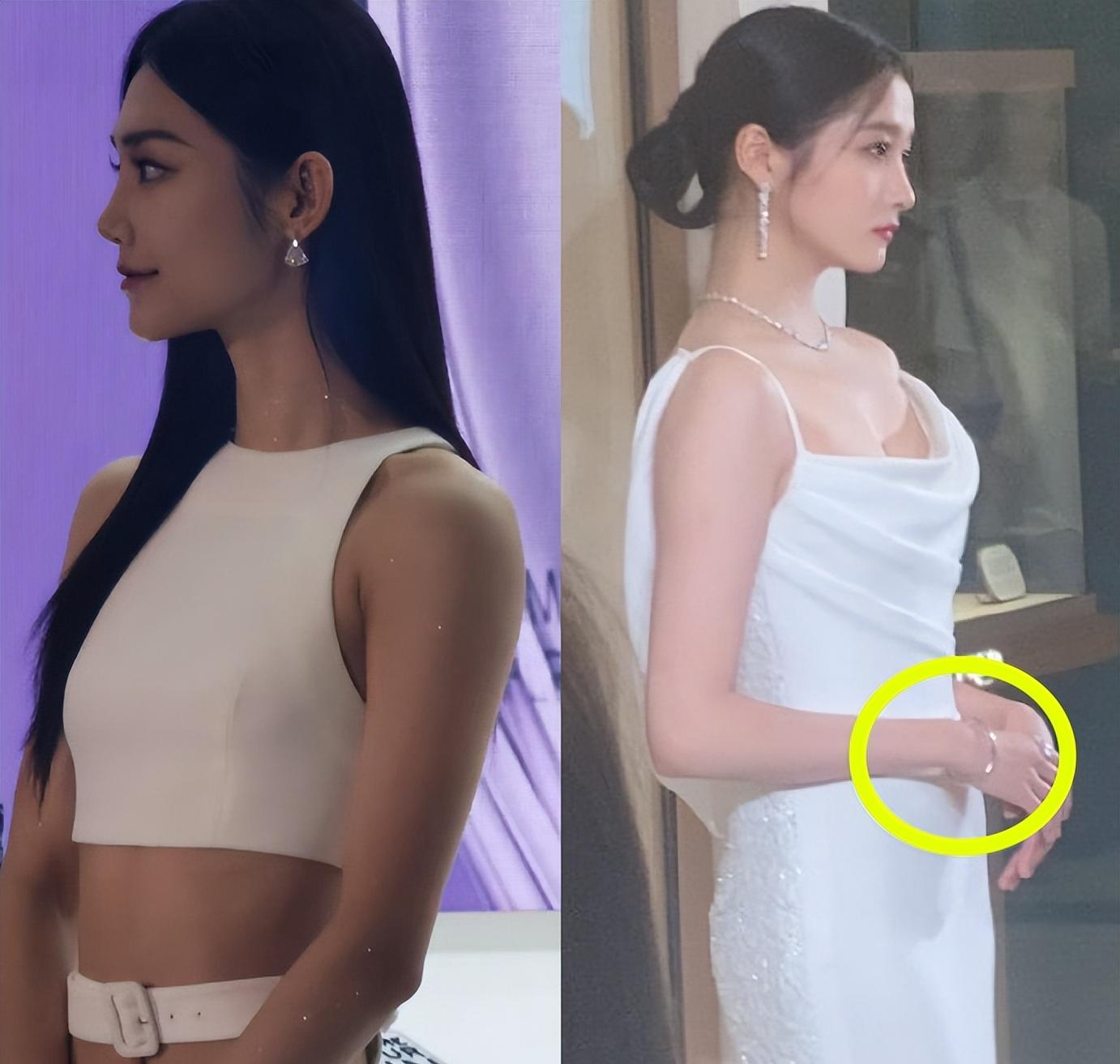 关晓彤|是怀孕了?关晓彤的活动生图曝光,身型臃肿变胖很多,小腹隆起很明显