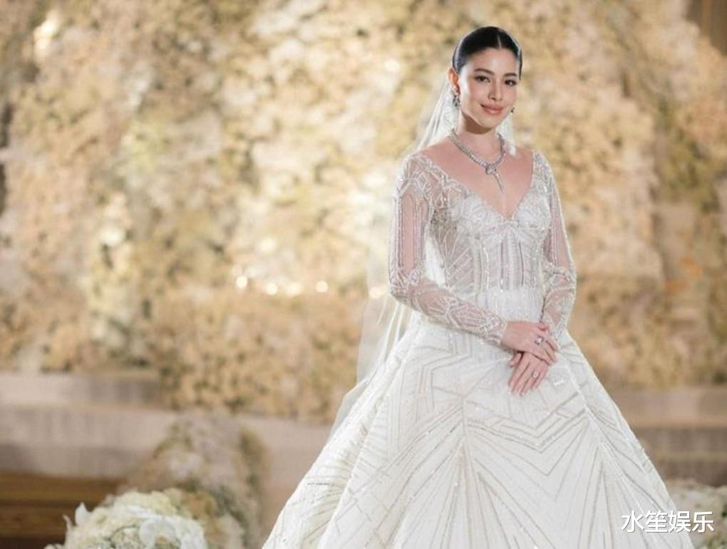 豪门明星|泰娱富家大小姐Sonya大婚,富商老公高大俊朗,两人配一脸