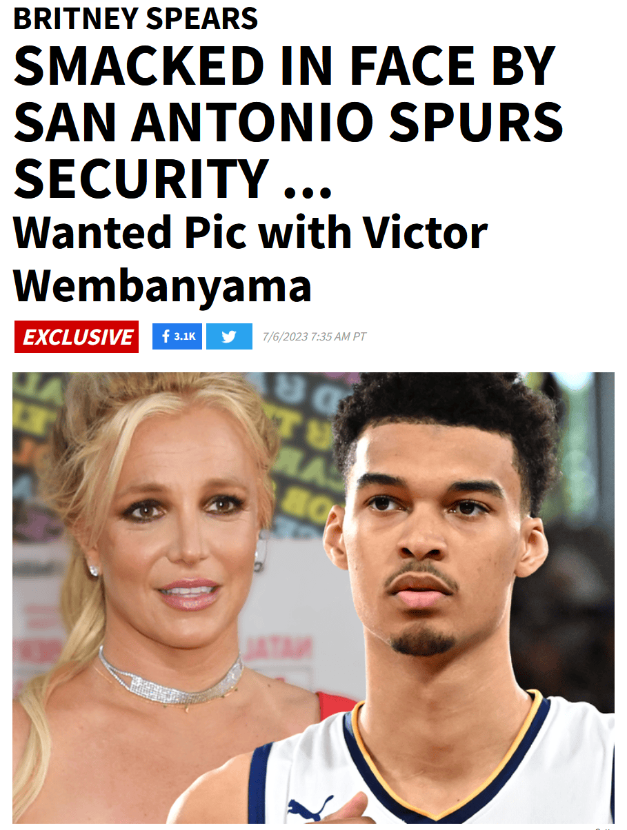 文班亚马保镖掌掴“小甜甜”！后者接受道歉已报警 文班回应并解释始末