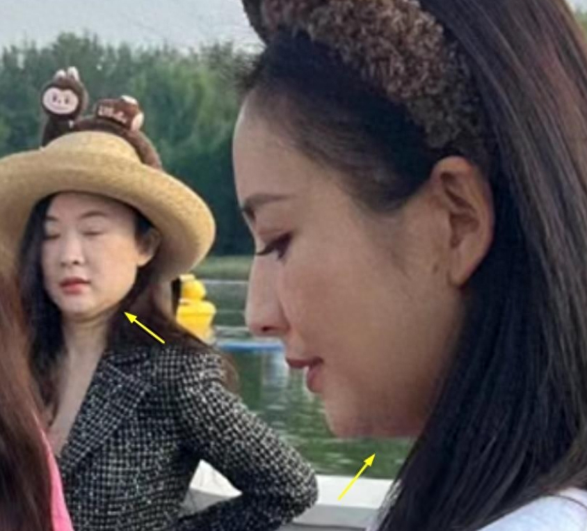 佟丽娅母子出游被偶遇,朵朵正面照被曝,五官清秀不似妈