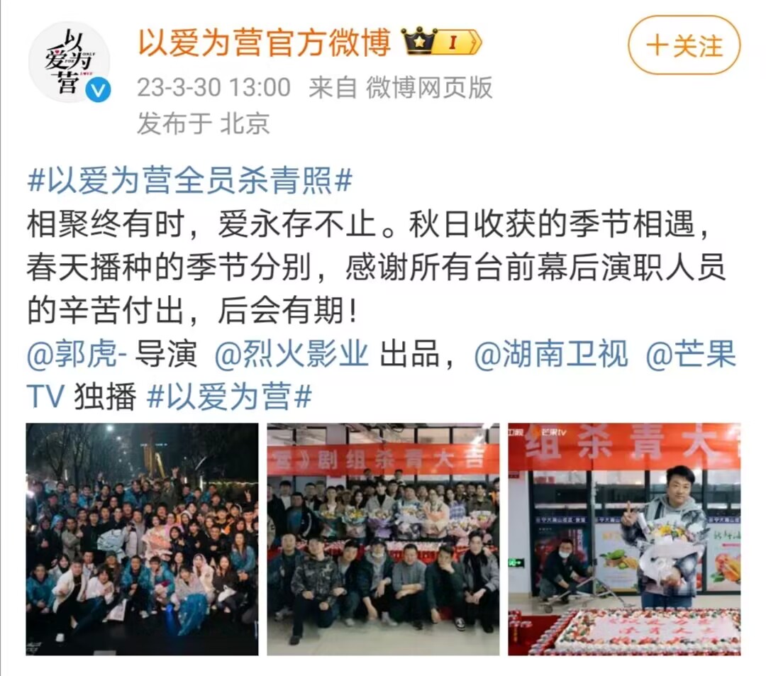 白鹿、王鹤棣《以爱为营》将开播，禁欲霸总与美女记者的爱情故事