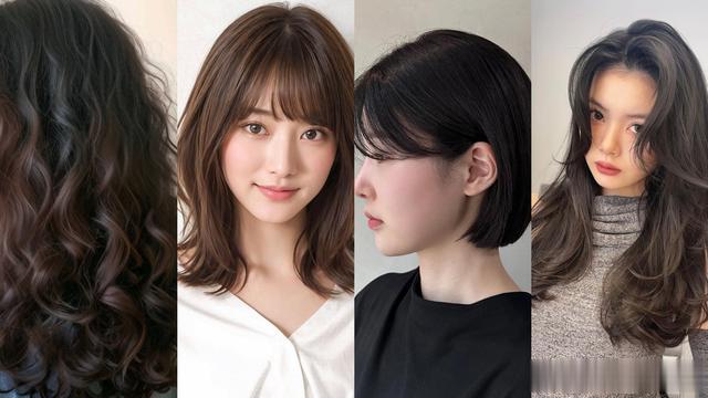 2024发型别乱剪,可以试试这四种,蓬松时尚很立体