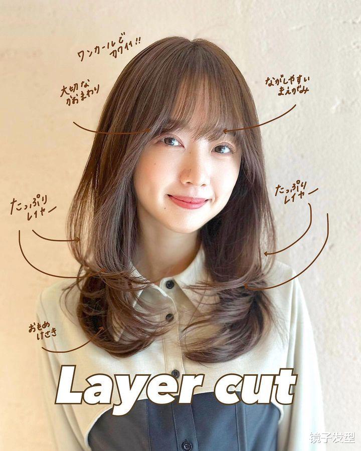 女士发型这样整,发尾微扣就是不一样,瘦脸时尚不老气