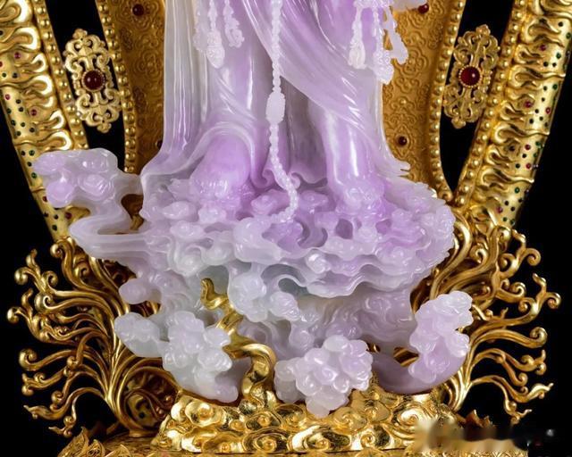 翡翠|千万级翡翠观音,翡翠牛人经典返工力作!