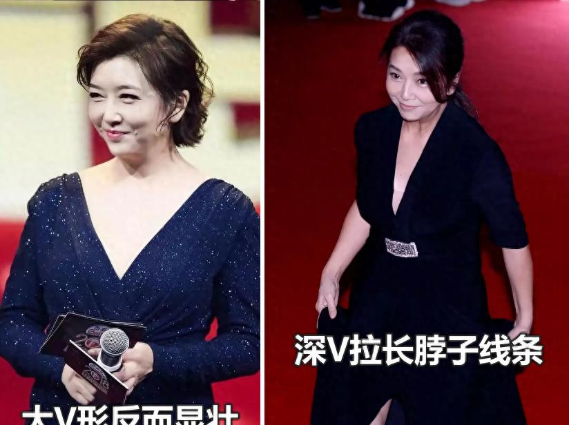 比发福更可怕的是中年油腻：55岁江珊和张凯丽同框，气质相差太多了