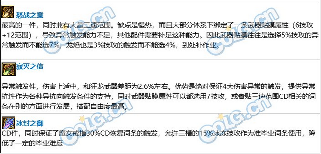 DNF:各具特色各有用途,神界6把武器怎么选?