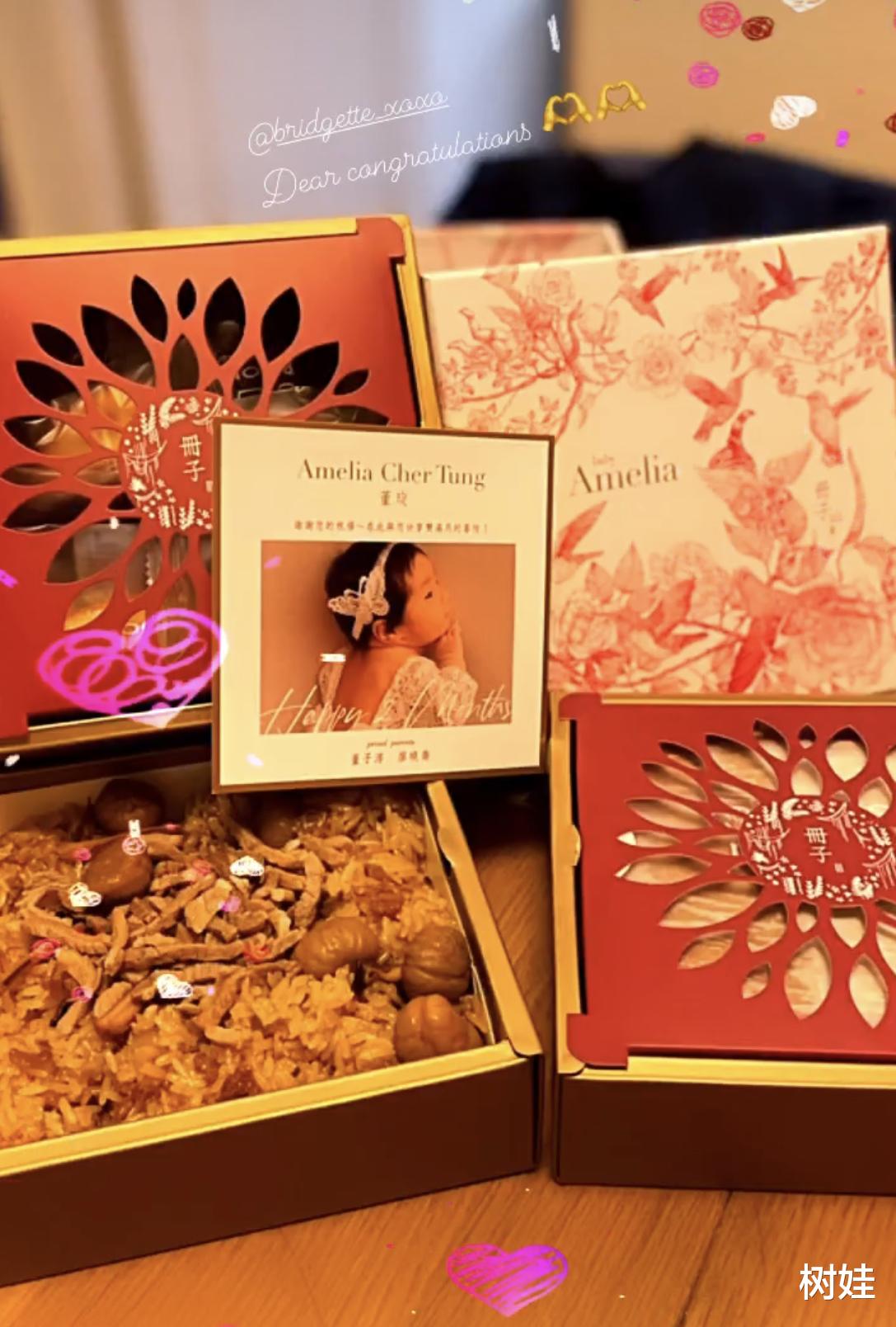 叶振棠|名媛廖晓乔为女儿庆祝满月,不设宴仅送礼盒,下嫁平民后生活低调