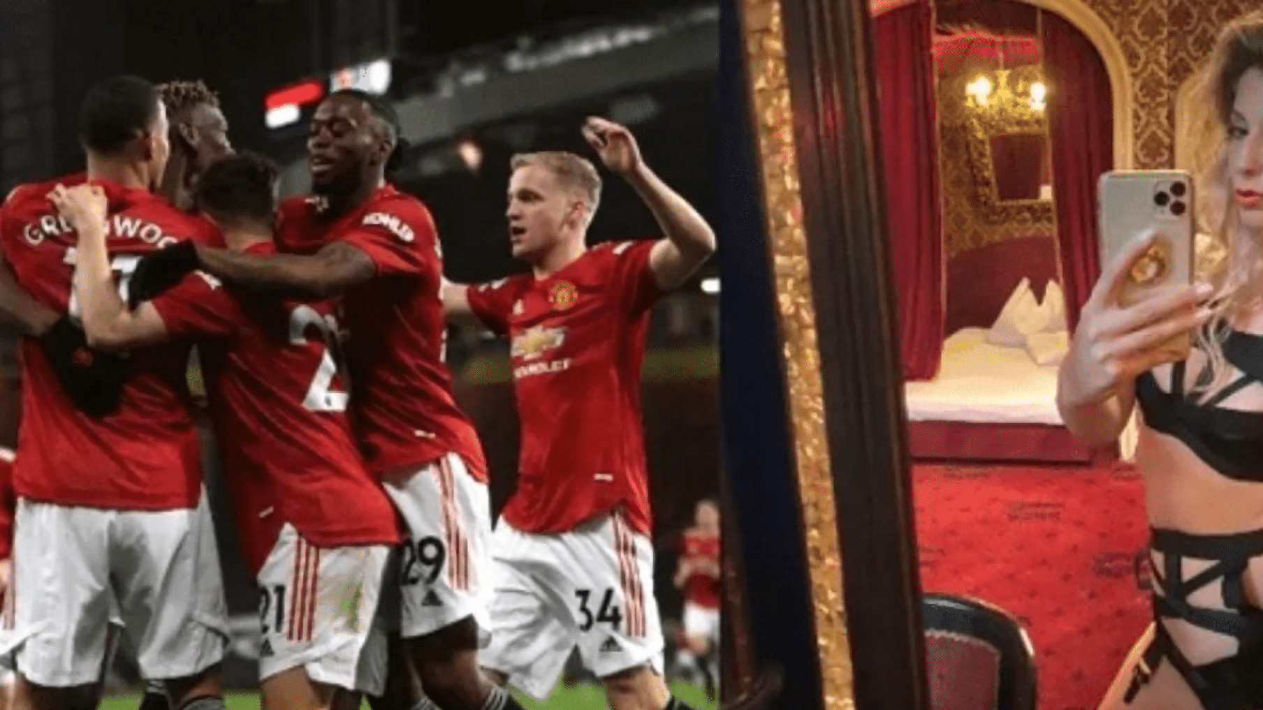 匈牙利成人女星遭曝光，服务曼联三大球星，球迷：爽翻了天灵盖！