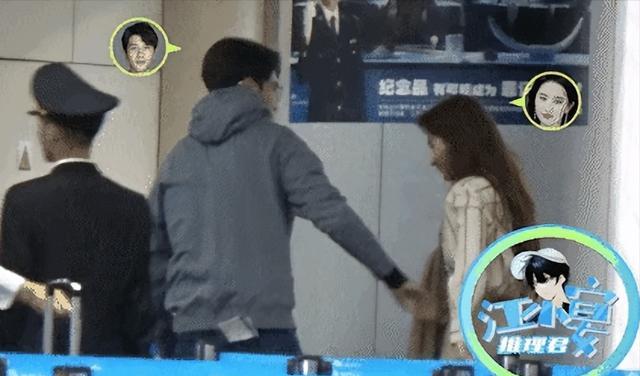 没眼看!刘亦菲彭冠英机场拍吻戏,女神太主动,男方羞得耳朵爆红