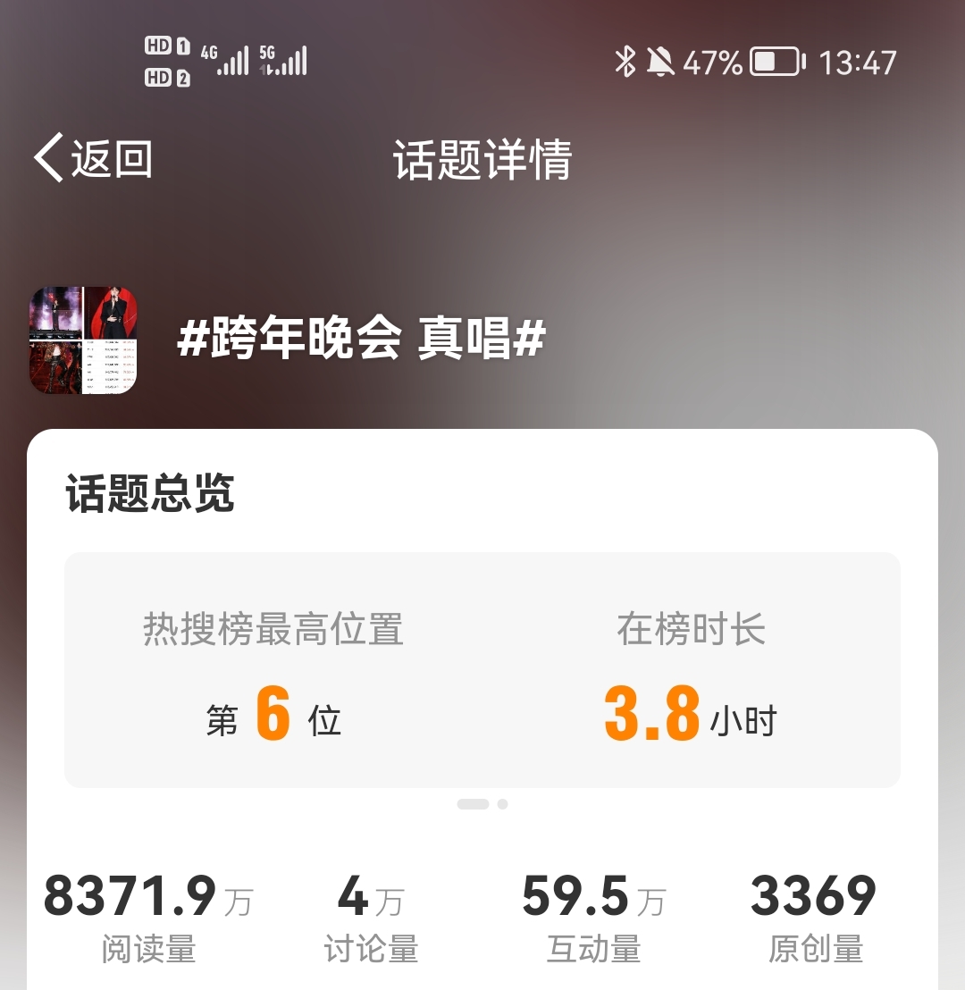 华晨宇|跨年晚会真唱？看到华晨宇我信了