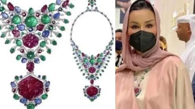 翡翠|都炫耀起鸽子蛋了,她还是嫁了个假豪门?