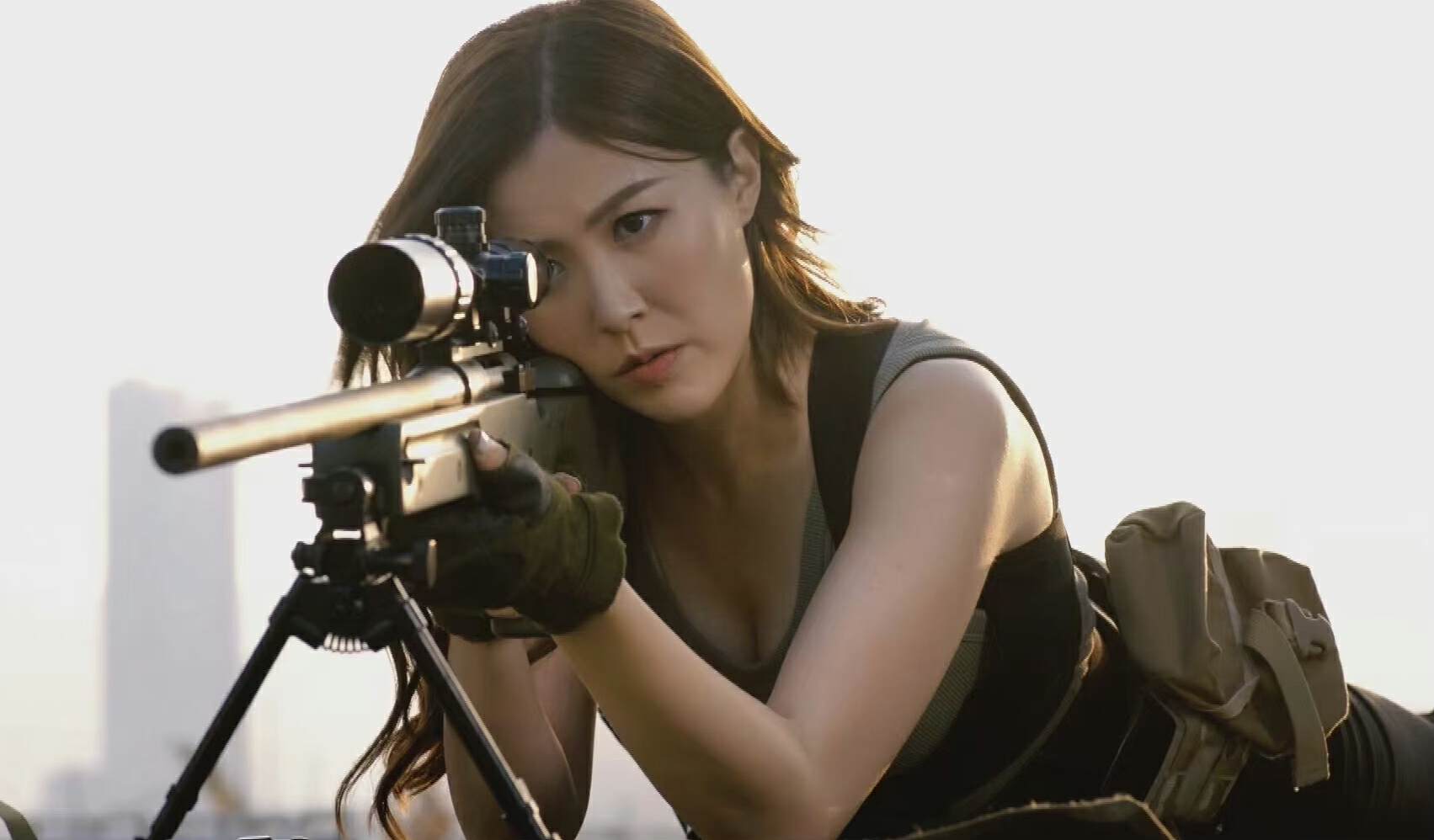 粉色|TVB知名女星新剧演女警长，又美又飒获好评