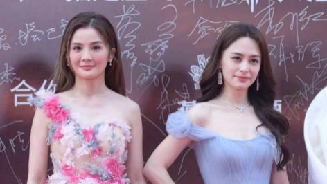 柳岩|华表奖红毯生图真敢拍！张小斐妆浓显老柳岩脸僵，44岁阿娇比baby美