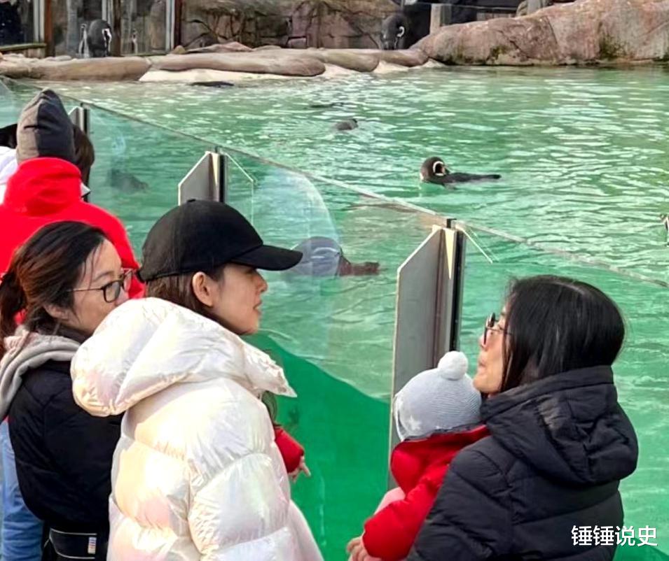 章泽天二胎首度曝光，疑似双胞胎，俩娃穿得一模一样快满周岁