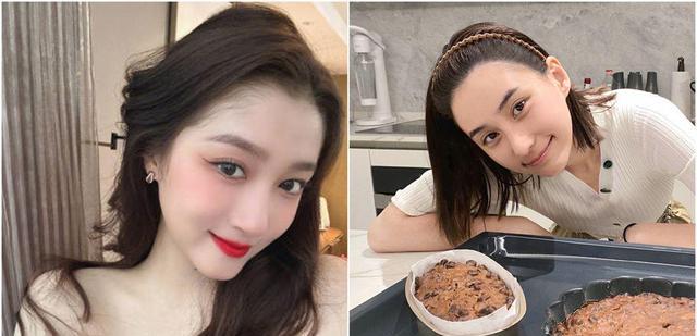 关晓彤|关晓彤晒低胸淡绿裙辣照，却意外撞衫赌王千金何超莲