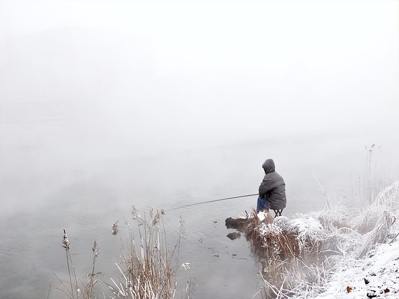 冬季钓鱼，千万别再选桦尖做钓位，相反选择湾子却是明智之举
