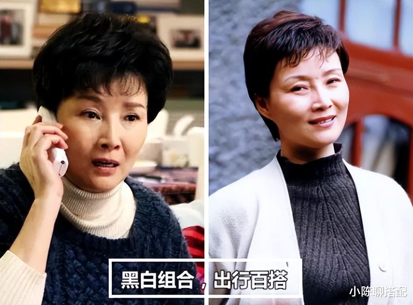 “国民老妈”专业户朱茵:64岁穿花穿素都优雅,妈妈们照穿就行