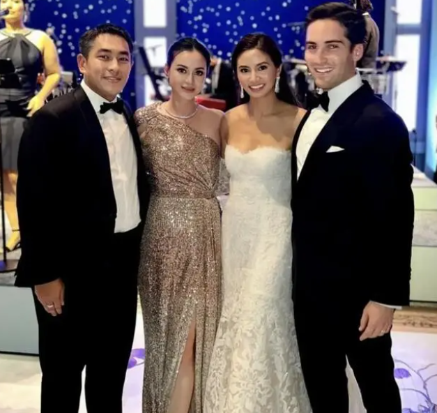 谷爱凌|何超欣出席名媛聚会，合照与谷爱凌坐中间，雅诗兰黛曾孙媳罕露脸