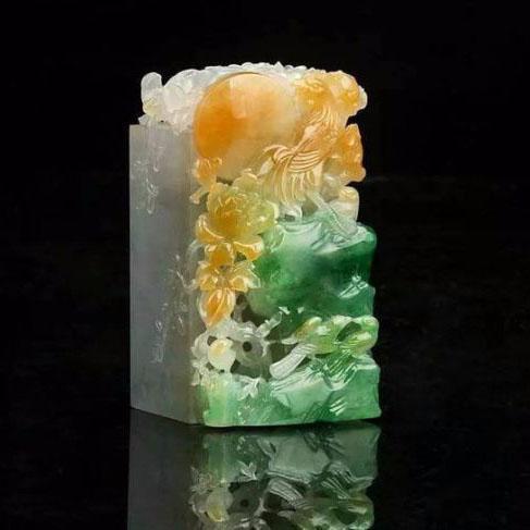 翡翠|翡翠颜色之美 自然的最佳调色