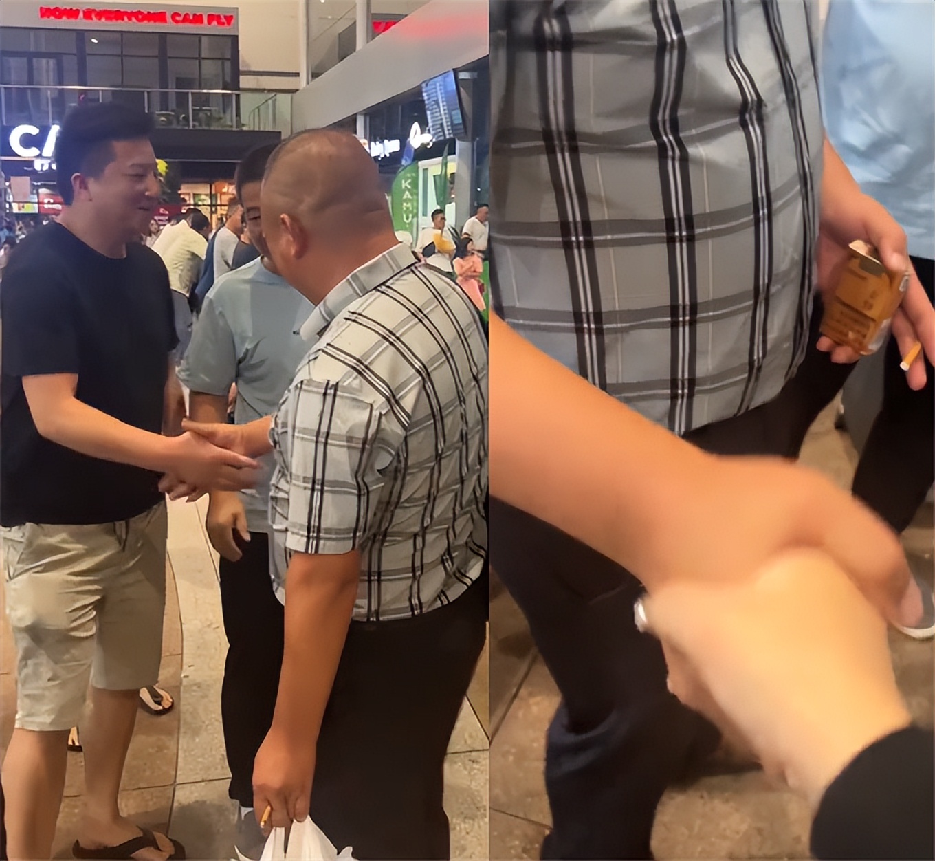 “二姨太”依晴家人赴柬埔寨，姑姑长相撞脸梅姨，俩儿露脸喊妈妈