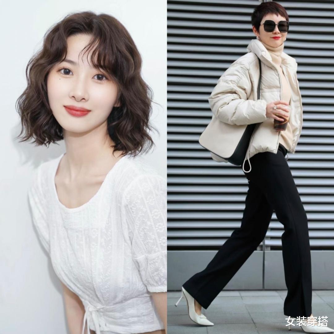 女人到了四五十岁，头发“留短不留长”，换成这4款发型，显年轻提气质