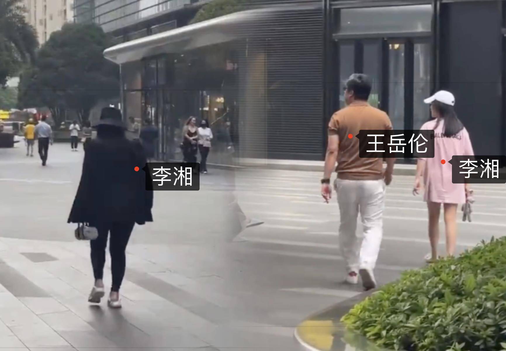 李湘“一家三口”游香港,同住五星级酒店,王岳伦背影年轻似小伙