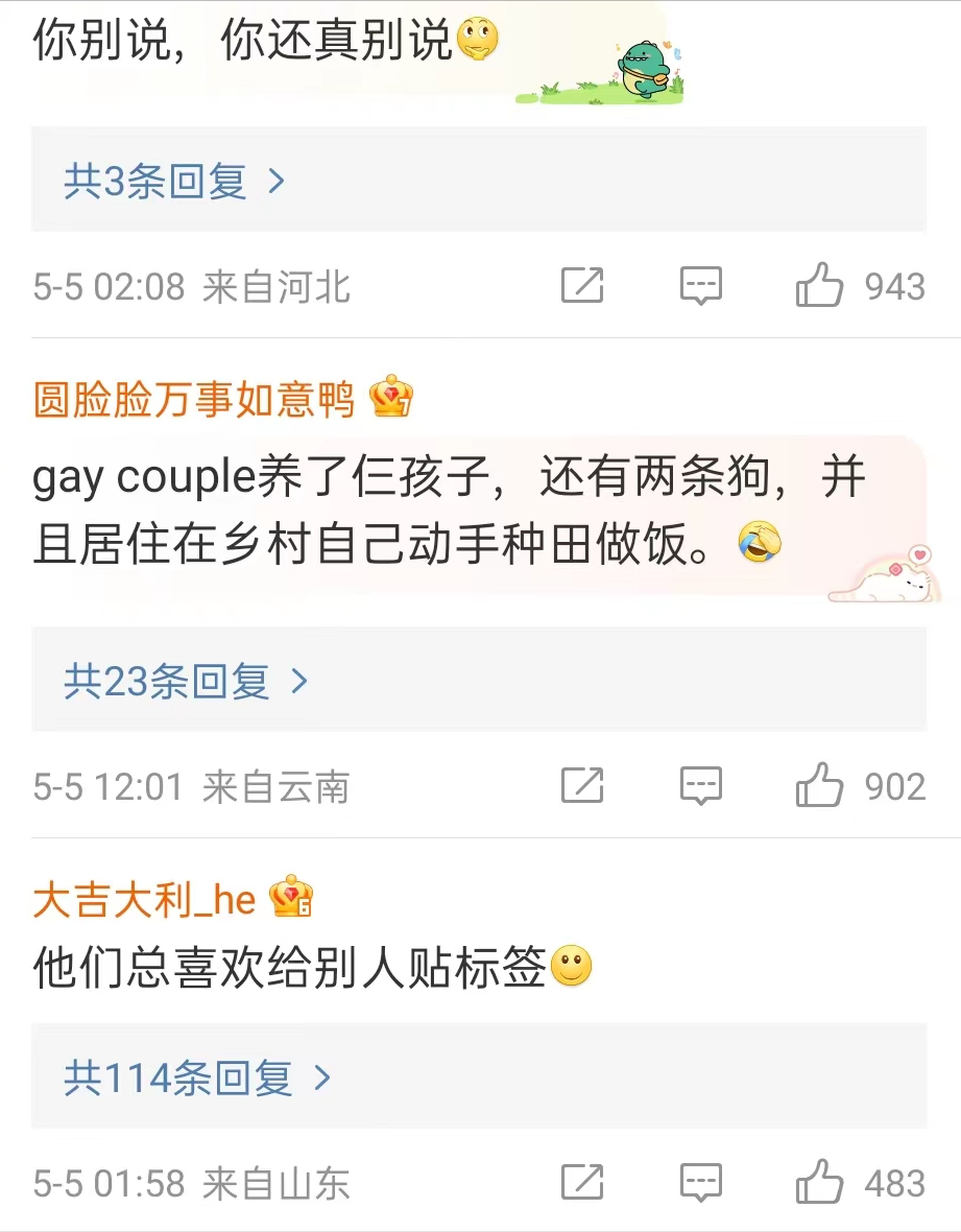向往的生活|笑不活了,在西方人眼里,《向往的生活》竟是一对gay在养育孩子