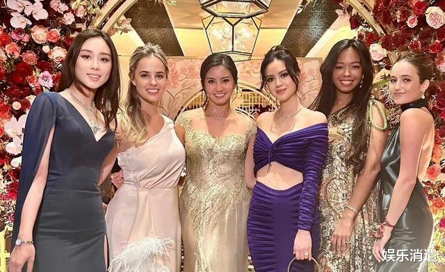 谷爱凌|何超欣胸前霸气全开，谷爱凌贵气十足，名媛聚会引发社交圈热议！