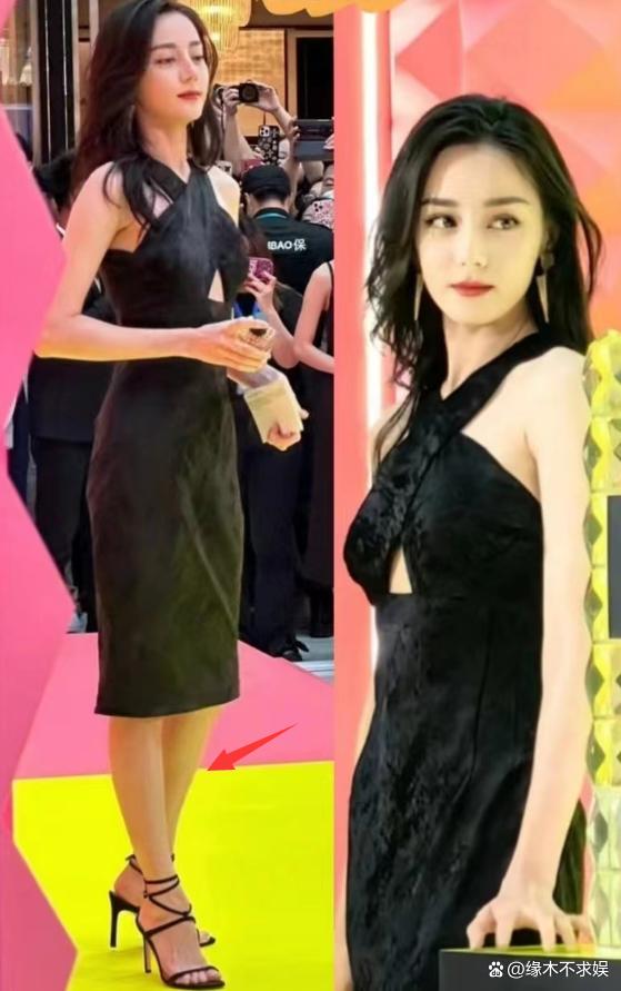 迪丽热巴|迪丽热巴现身免税店，海量生图曝光，被嘲比例不佳、全靠打扮！