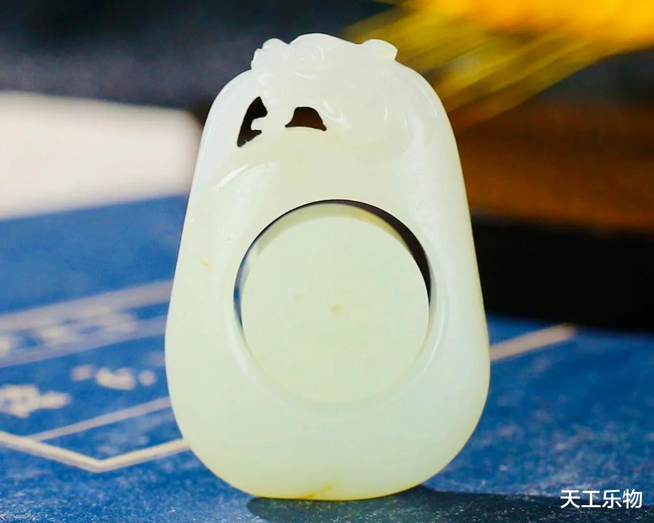 滑腻油糯的真羊脂!让人垂涎欲滴的和田玉年糕料!