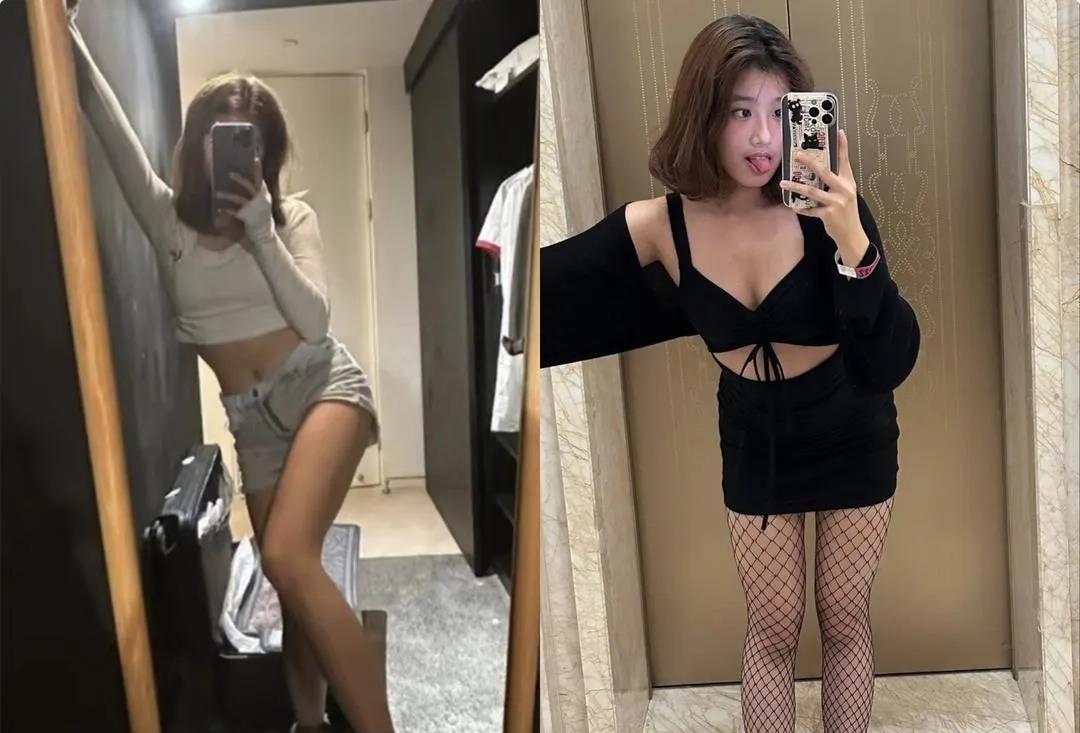 贾静雯晒照为咘咘庆生!文案曝光愿望,8岁的咘咘手持香槟,颜值大变