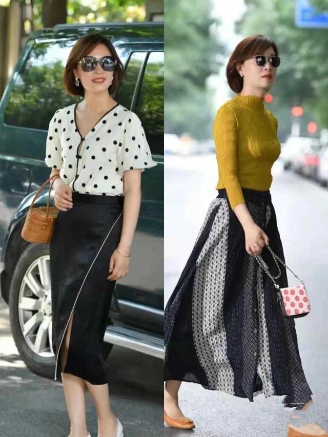 卷发|劝你,上了年纪以后:裤要松、裙要长、发要卷,美得高级又得体