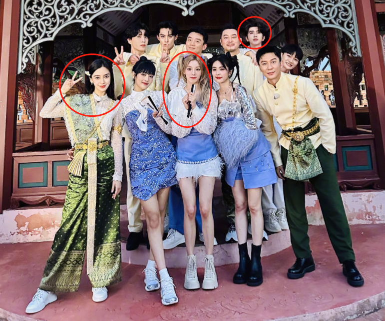 奔跑吧兄弟|跑男大合照,宋雨琪C位,baby靠边站,蔡徐坤窘境体现得淋漓尽致