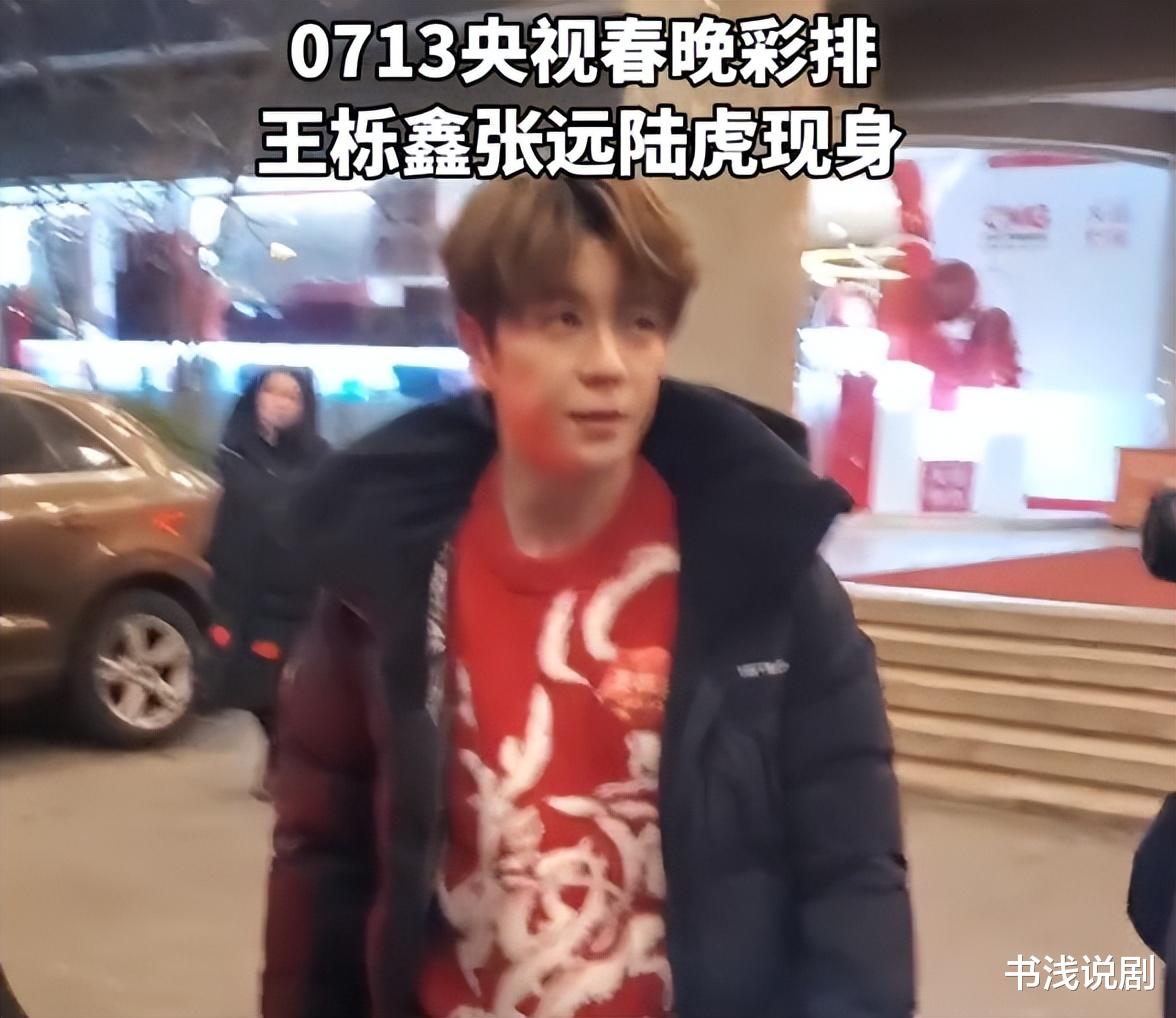 杨幂|2024春晚彩排，杨幂翡翠耳环抢眼，陈伟霆冲天辫太酷，周深很可爱