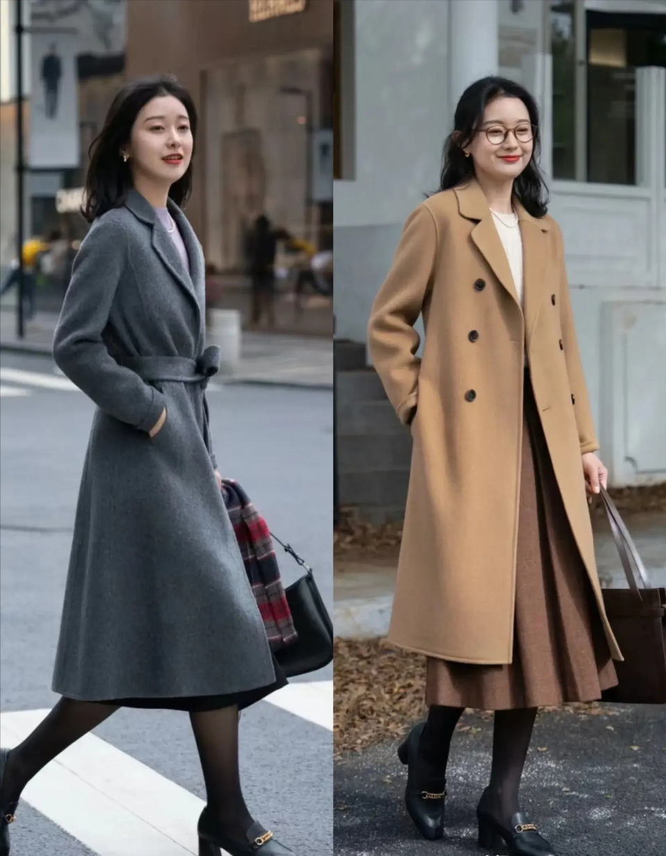 不想把“大衣”越得穿越丑，学会4个搭配方法，简单易学还很洋气