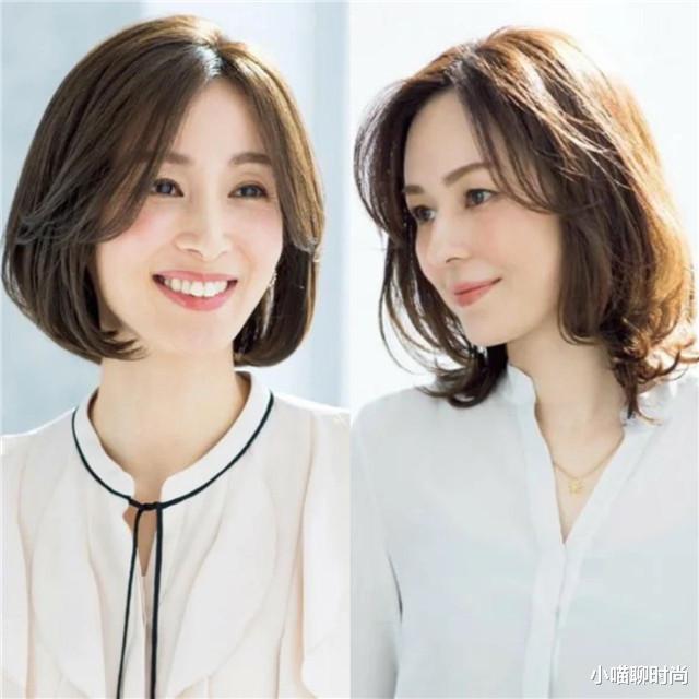 发型 50岁女人，夏天要烫就烫这3种齐肩卷，既洋气减龄，又精致显脸小