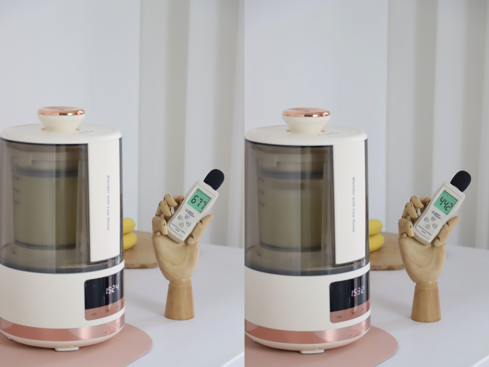 破壁机|静音细磨、精致养生,七彩叮当家用静音破壁机体验